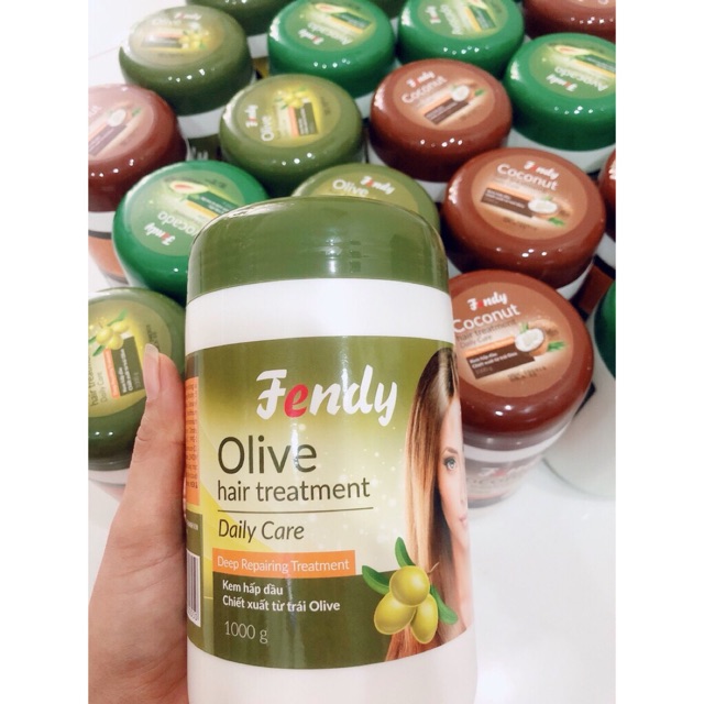 Kem ủ tóc hấp dầu từ Oliu