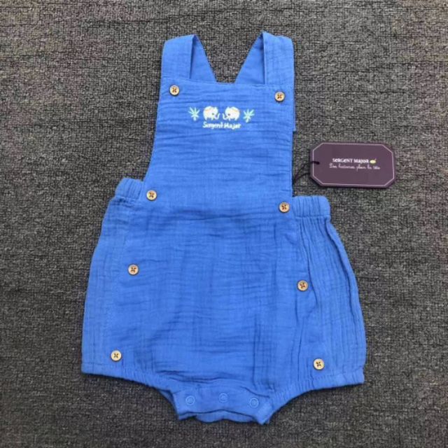 Quần Yếm Sergent Major dư xịn cho bé sz 3-24m