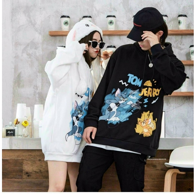 Áo hoodies nam nữ thun nỉ bông mẫu tom jerry Sumisu shop