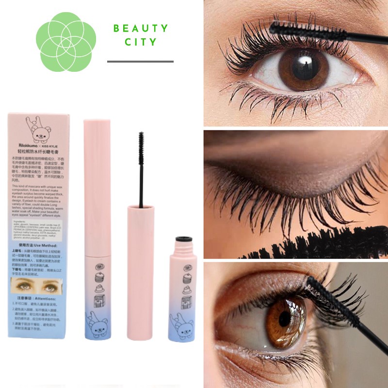 Chuốt Mi Mascara Siêu Mảnh Rilakkuma Kiss Kylie Cho Mi Dài Cong