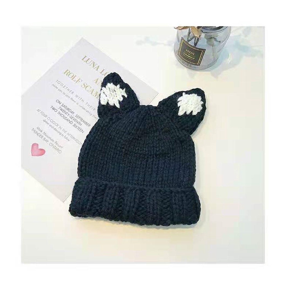 Mũ beanie Tai Mèo Thời Trang Cho Nữ