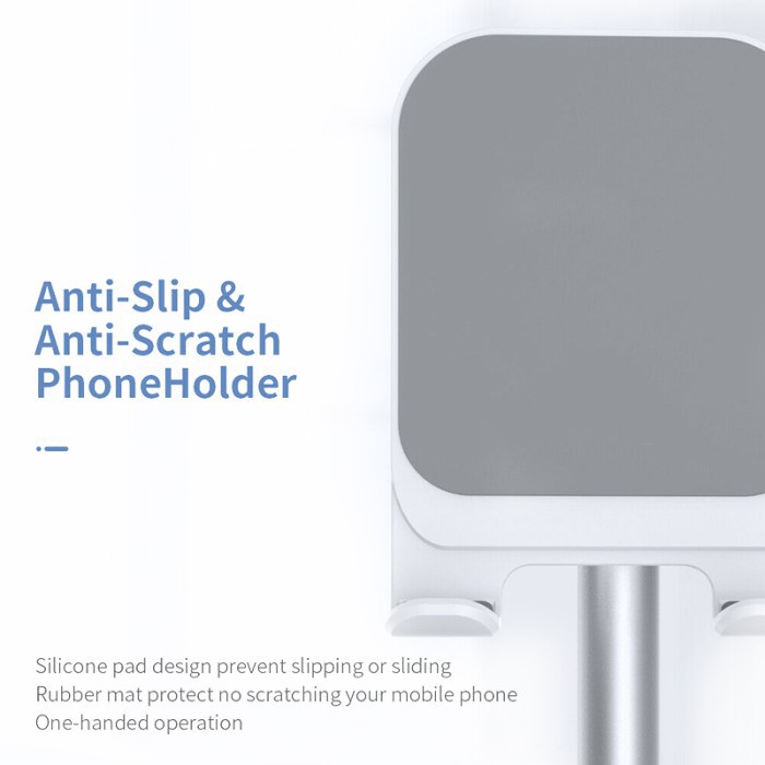 Giá đỡ điện thoại để bàn có thể điều chỉnh được tiện dụng thích hợp cho iPhone và Samsung