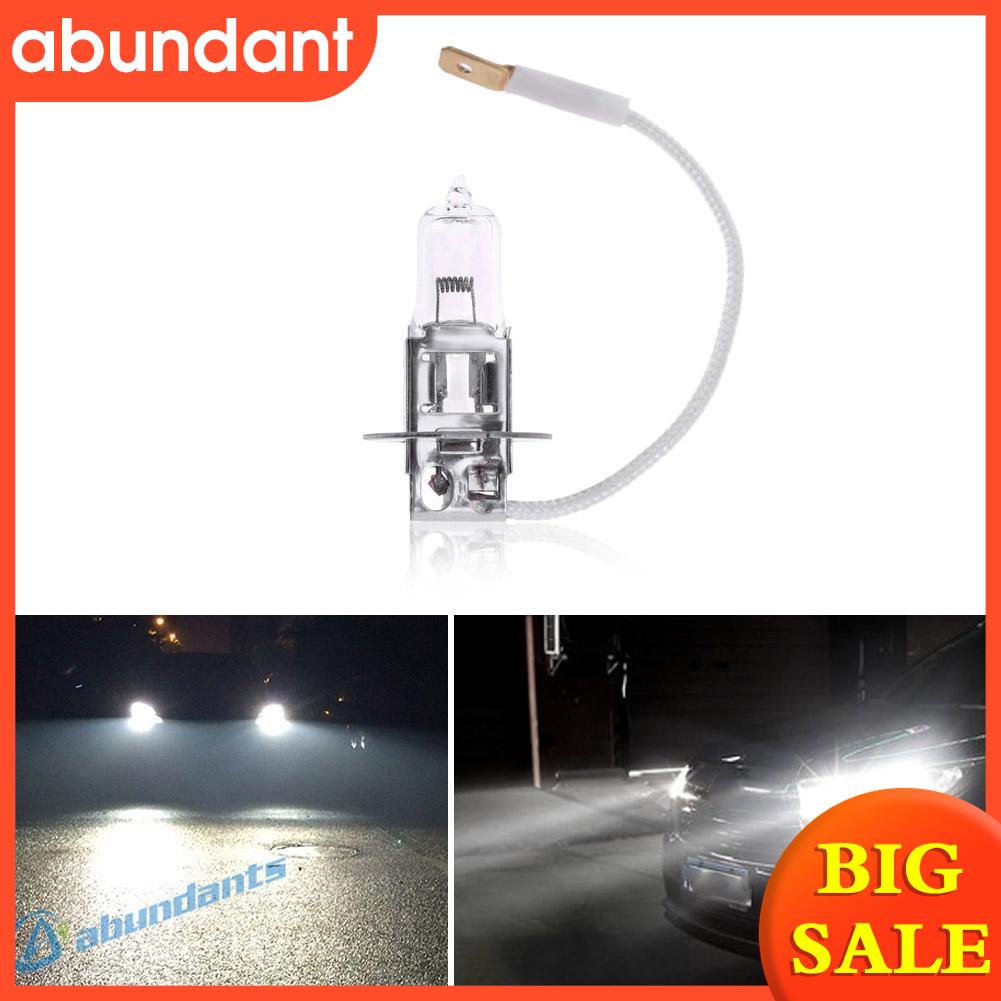 1 Bóng Đèn Halogen H3 24v 55w 3000k Ánh Sáng Trắng Chất Lượng Cao Cho Xe Hơi