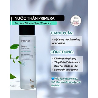 Tinh chất hạt sen Primera Miracle Seed Essence