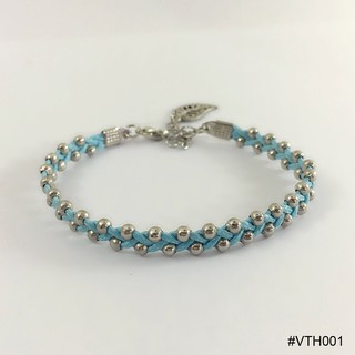 Vòng tay kết cườm đan kiểu tết tóc