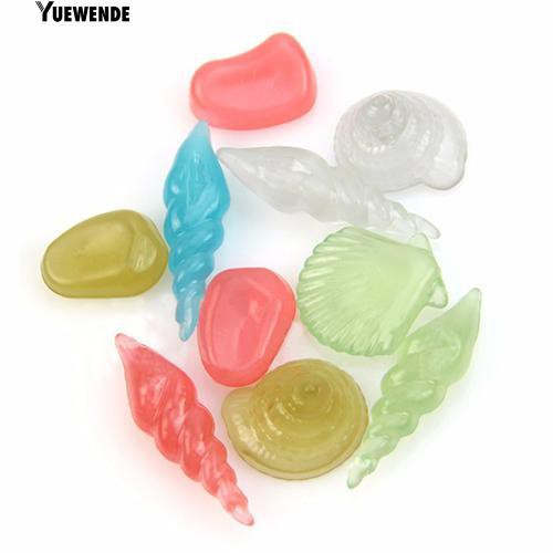 Set 10 viên đá phát sáng đẹp mắt và dễ thương cho trang trí bể cá