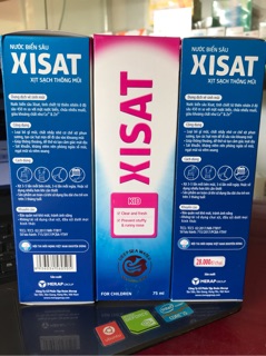 Xịt mũi xisat trẻ em