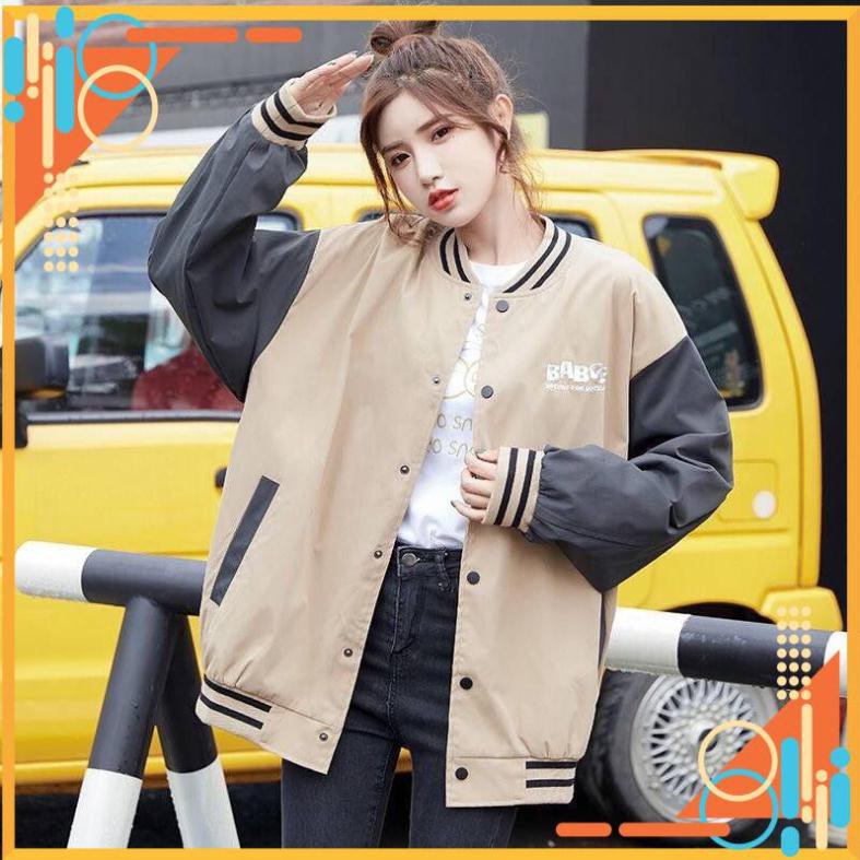 [FreeShip] Áo Khoác Bomber Badge Thời Trang Siêu Chất BB