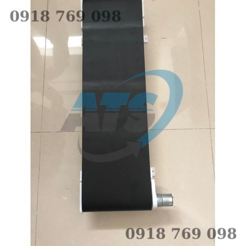 Mô hình băng tải mini- băng truyền mini 20x70cm màu đen - 20x70cm màu đen