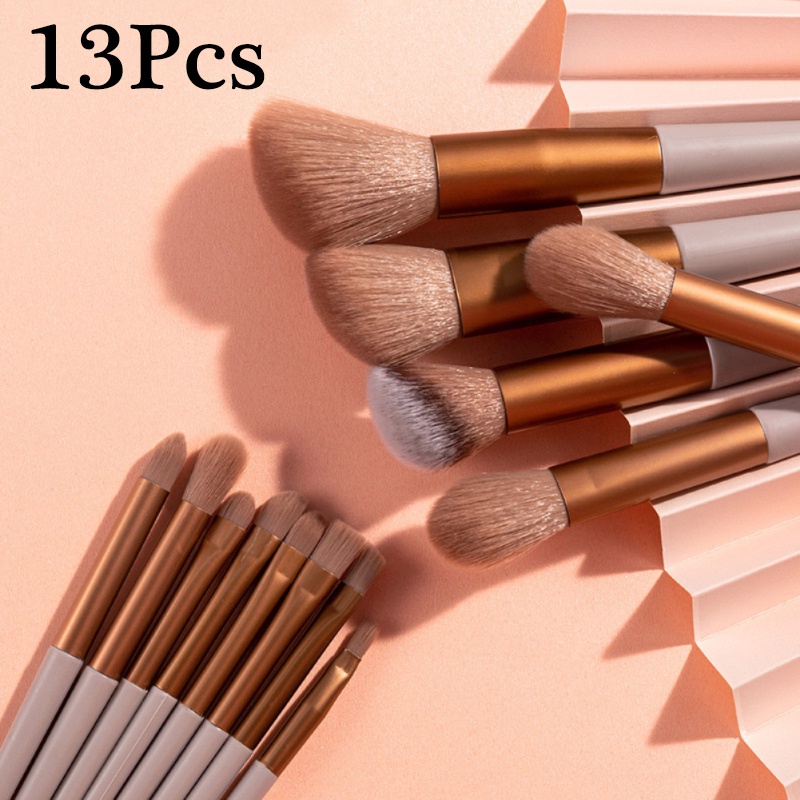 Set 13 Cọ Trang Điểm Chuyên Nghiệp Chất Lượng Cao