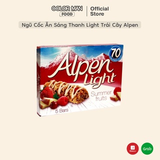 Ngũ Cốc Ăn Sáng Thanh Light Trái Cây (5X 19G)- Hiệu "Alpen"