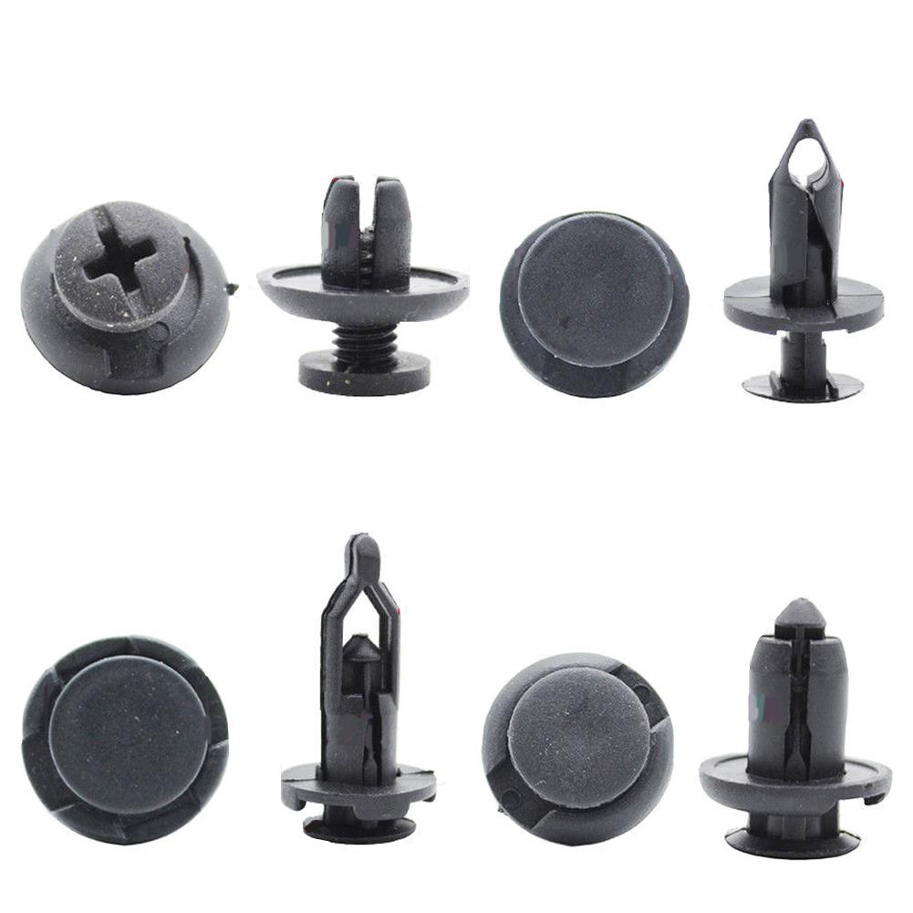 💫OF 40 Cái 4 Loại Xe Nhựa Rivet Cản trước Cản giữ Chốt Fastener Bùn Bùn Đẩy Clip