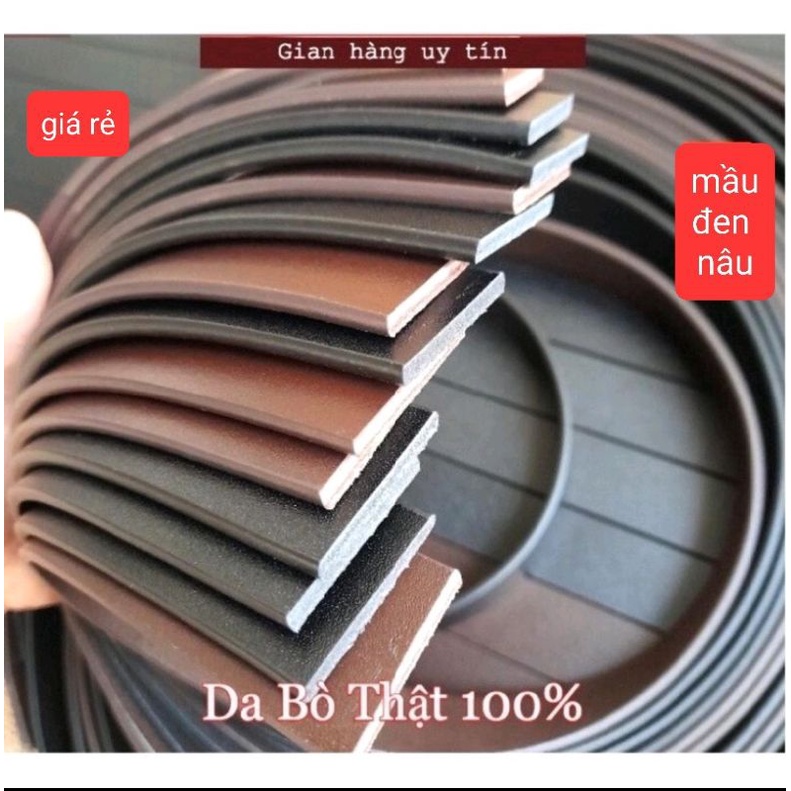 Thắt lưng da không mặt cao cấp cho dây có khấc sizi  3.6 cm [ DÂY CÓ KHẤC ]