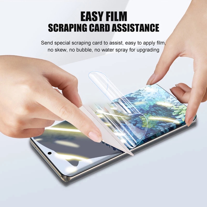 for Vivo 1915 /1906 /1901 /1902 /1938 /1935 /1907 / for Vivo V2025 /1806 /1804 /1818 /1819 /1920 /Hydrogel soft TPU screen protector with rubbing alcohol bag