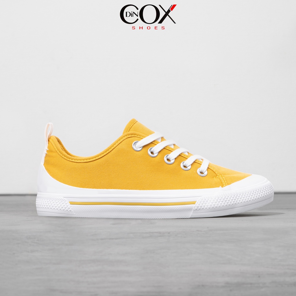 Giày Sneaker Nữ Dincox/Coxshoes C20 Yellow Sang Trọng Đơn Giản