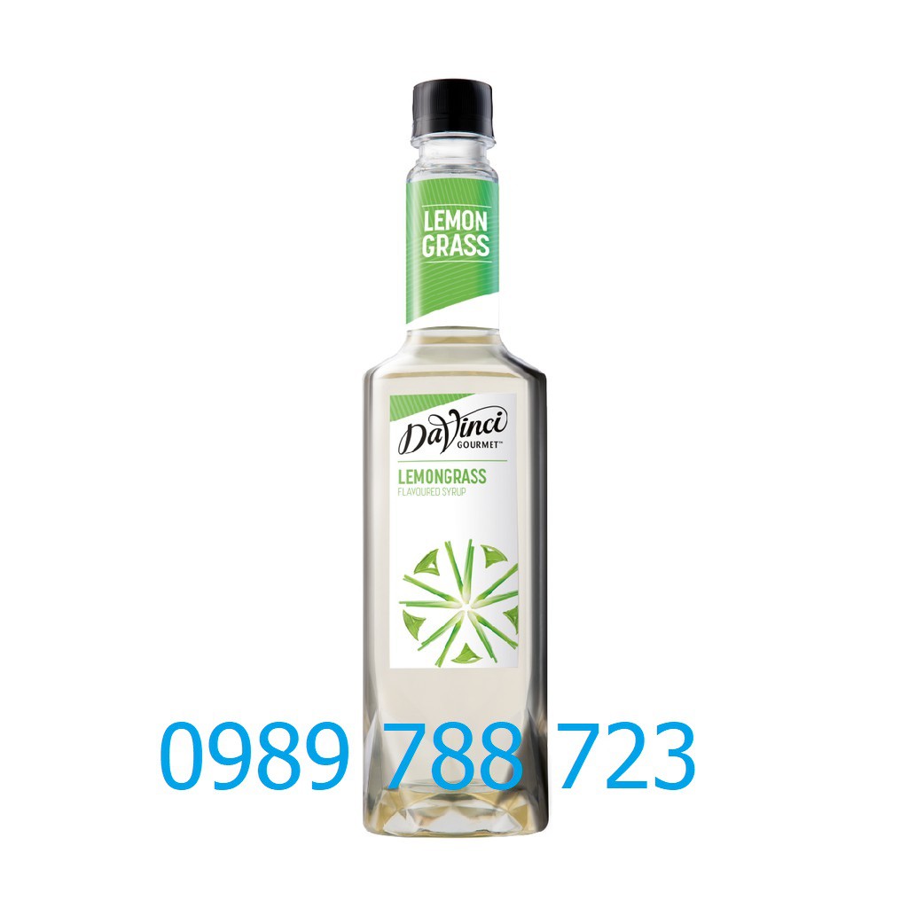 Siro Hương Sả Davinci / Lemongrass Syrup - DaVinci Gourmet (750ml)