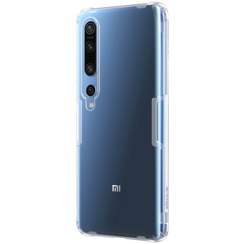 Ốp lưng TPU cao cấp chống sốc 4 góc, lâu ố vàng, có gờ bảo vệ camera cho Xiaomi Mi10, Mi 10 Pro- hàng chính hãng Nillkin