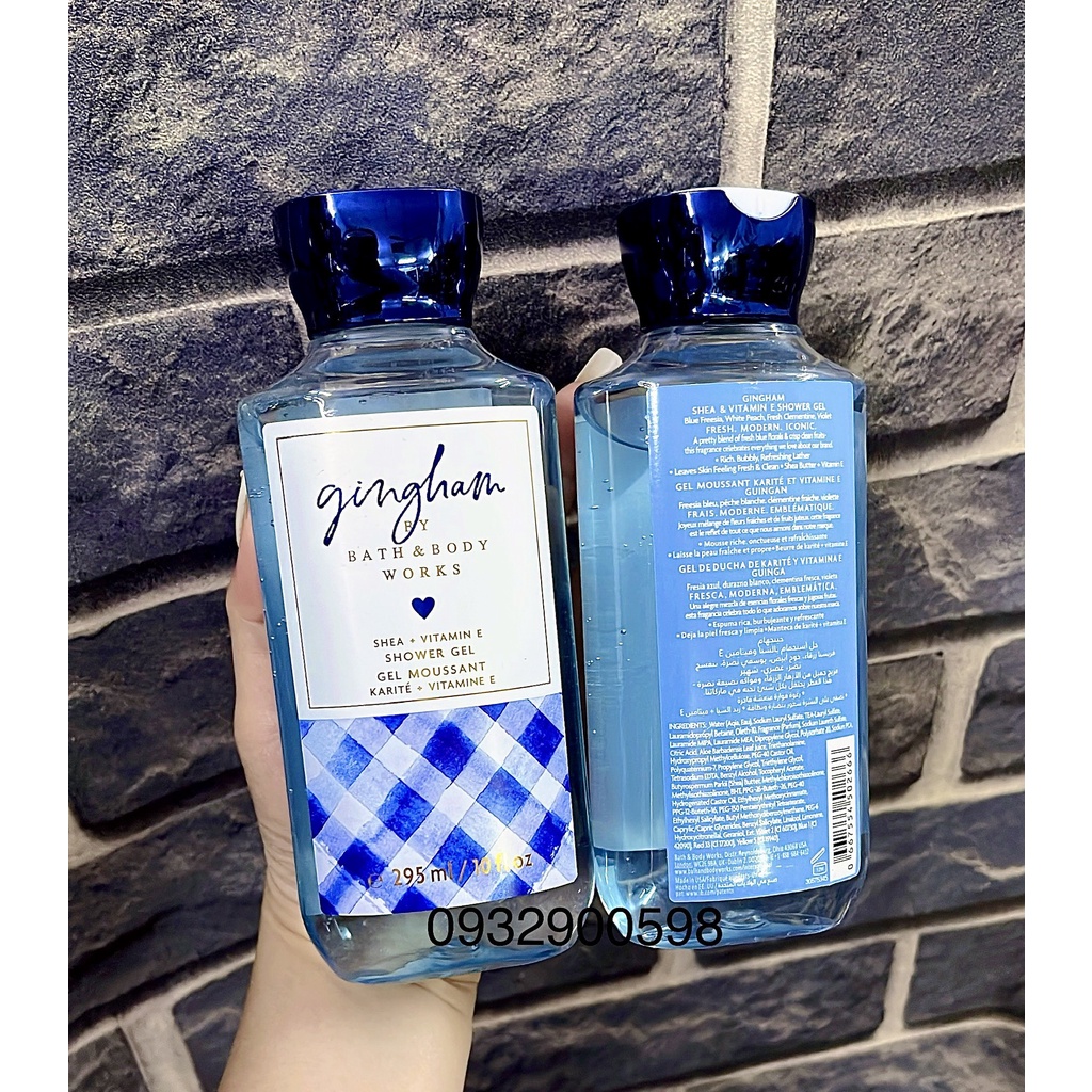 Sữa Tắm Hương Nước Hoa BATH & BODY WORKS 295ML siêu thơm