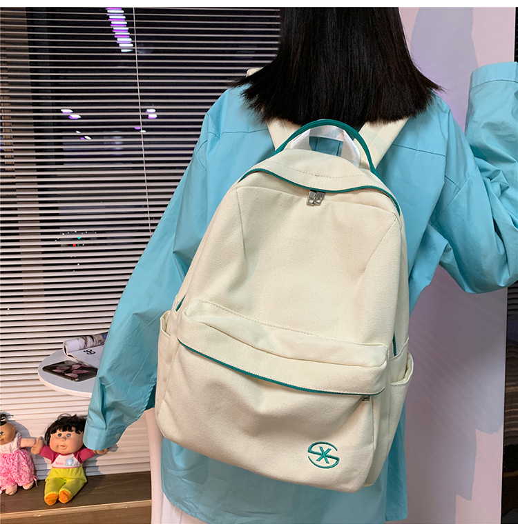 [YD BAG]Japanese backpack women ulzzang fashion student bag waterproof canvas bag pack