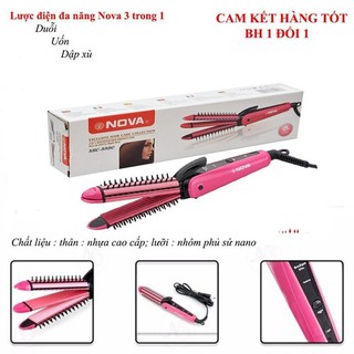Lược Điện NOVA 3 in 1 NHC- 8890