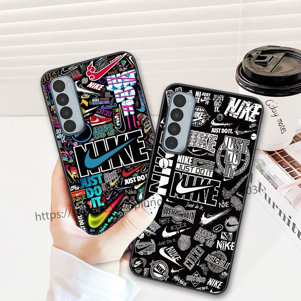 Ốp lưng oppo ReNo 4 / ReNo 4 Pro in hình thương hiệu thời trang đa sắc cá tính.