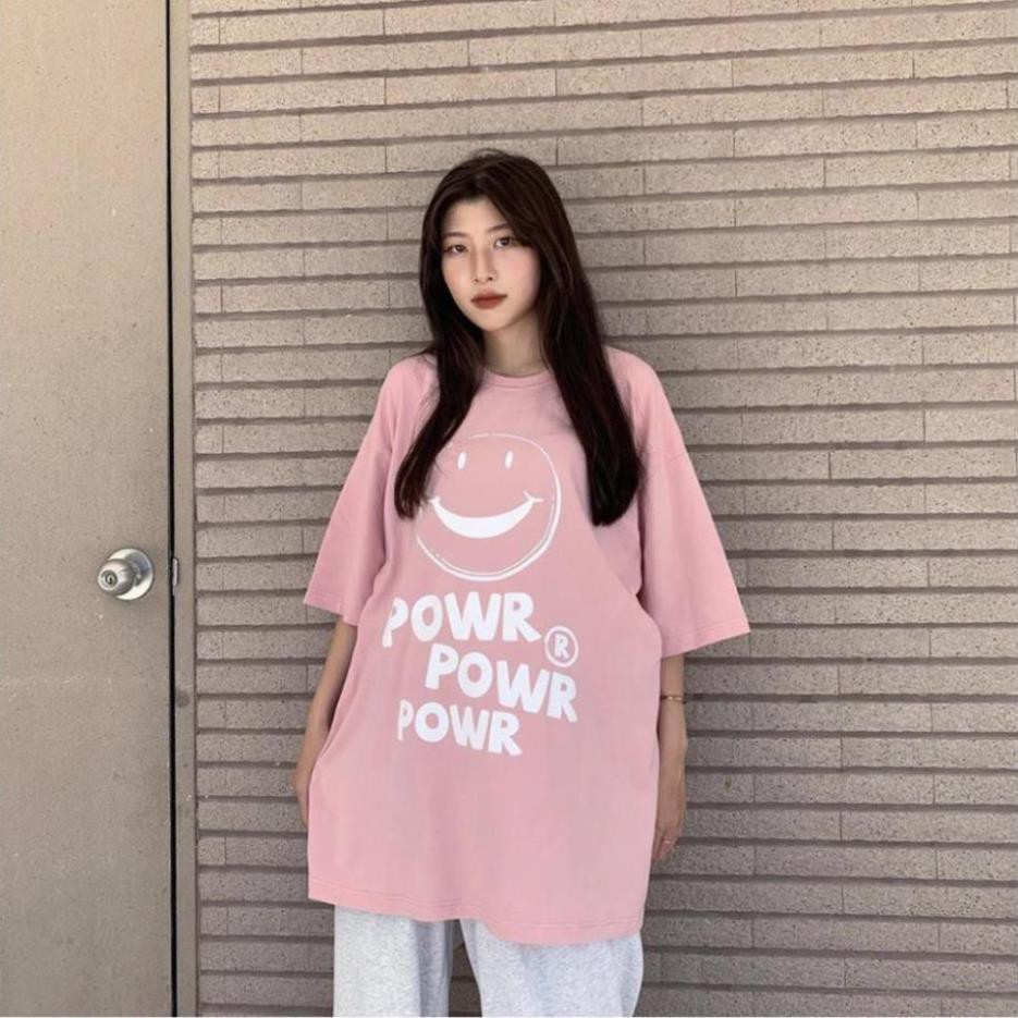 Áo Thun MẶT CƯỜI PO.WR Unisex