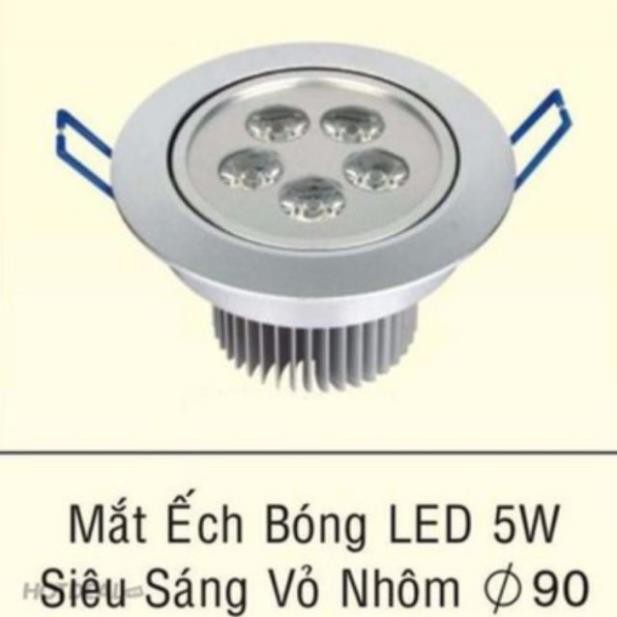 ĐÈN LED MẮT ẾCH ÂM TRẦN 3W, 5W, 7W