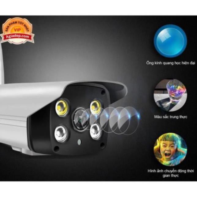 Camera wifi giám sát ngoài trời chống nước camhi 720p - Loại xịn độ bền cao