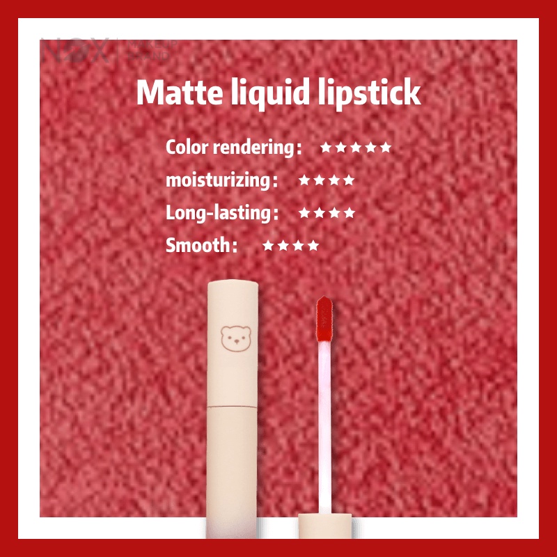 Son bóng lì NOX lâu trôi mịn như nhung 3.2g | BigBuy360 - bigbuy360.vn