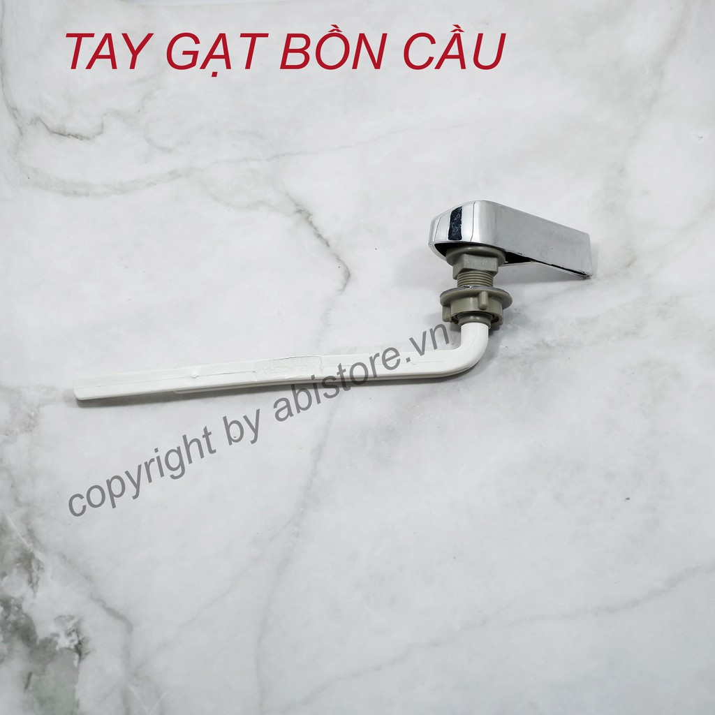 [Hàng đẹp] Cần gạt nước bồn cầu, Tay gạt bàn cầu trước giá rẻ