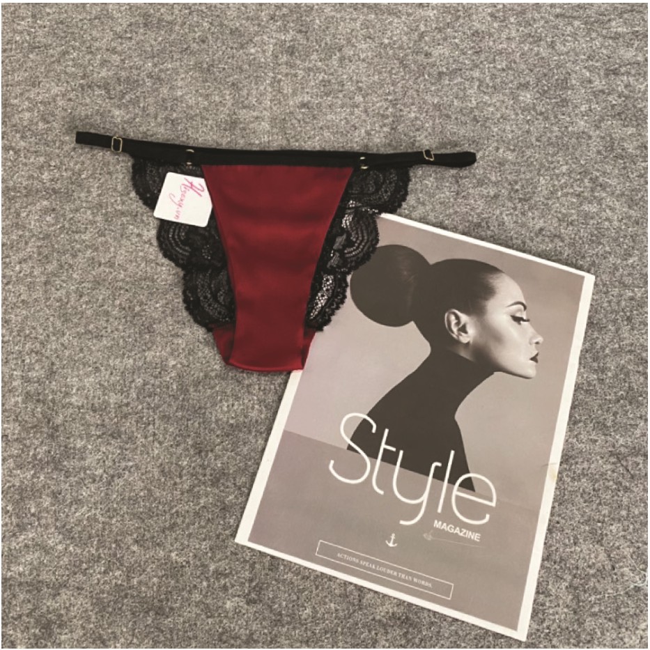 HISEXY Quần Lót Lụa Satin Có Ren Thoáng Mát Gợi Cảm Nhiều Màu L2 | BigBuy360 - bigbuy360.vn