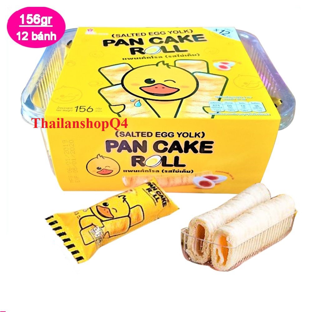 (HCM) BÁNH PAN CAKE ROLL TRỨNG MUỐI 156GR