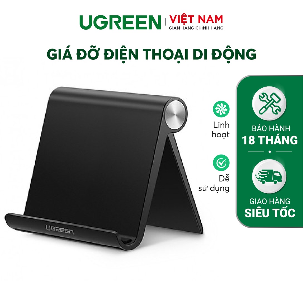 Giá đỡ Điện thoại/Máy tính bảng năng động UGREEN LP106 - Hàng phân phối chính hãng - Bảo hành 18 tháng