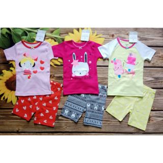 Bộ thun bé gái Carter