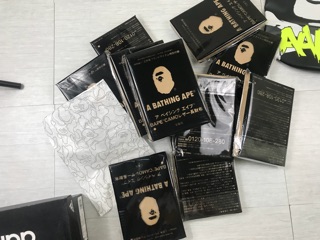 Ví ngang bape - wallet bape