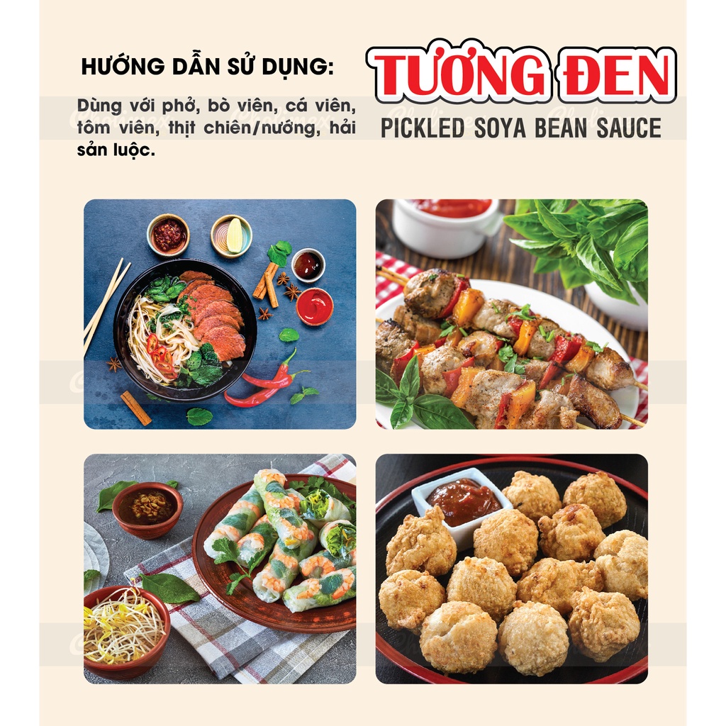 Tương đen Cholimex - Gói 10g siêu tiện lợi - số lượng 50 gói/túi