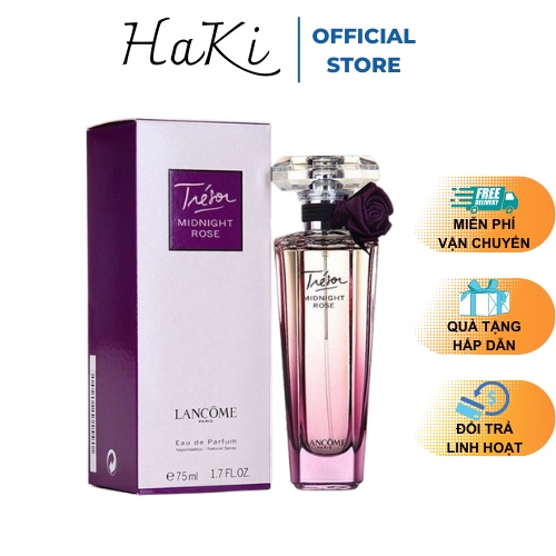 Nước Hoa Nữ Thơm Lâu Lancome TreSor Mid Night Tím 75ml_Nước Hoa Hồng Tím Hương Thơm Dịu Êm