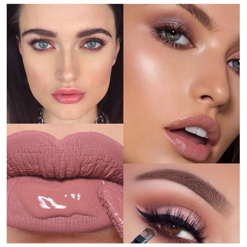 [Hàng mới về] Bộ mỹ phẩm dùng trang điểm PopFeel kèm túi đựng | BigBuy360 - bigbuy360.vn