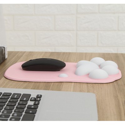 Máy tính cô gái xinh đẹp chuột Pad móng vuốt mèo cô gái với bảo vệ cổ tay 3d Silicone tươi nhỏ trung bình cá tính thời t