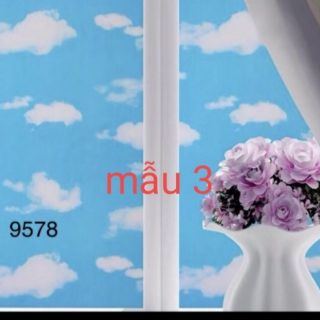 Đề can dán kính khổ 90 cm nhiều mẫu