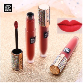 Son Kem lì MACK ANDY mềm mịn như nhung bảng màu cực hot son môi son trang điểm LT - SM01