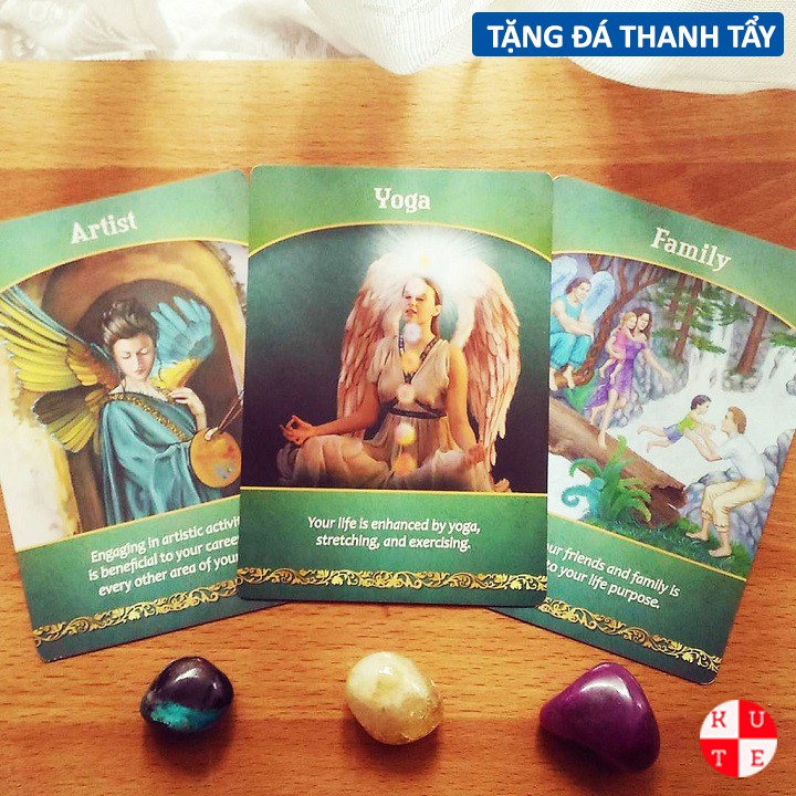 Bộ Bài Oracle Life Purpose 44 Lá Bài Tặng File Tiếng Anh Và Đá Thanh Tẩy C150