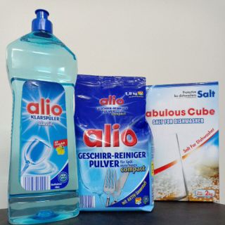  Combo 3 sản phẩm bột rửa chén bát Alio chuyên dùng cho máy rửa bát