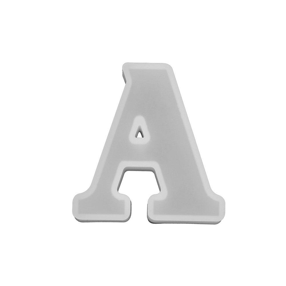 Khuôn silicon đúc resin hình chữ cái mini U0R8 K1C2 O1M6 A4V9 D4X7 J7Q3 A0B5 P5S4