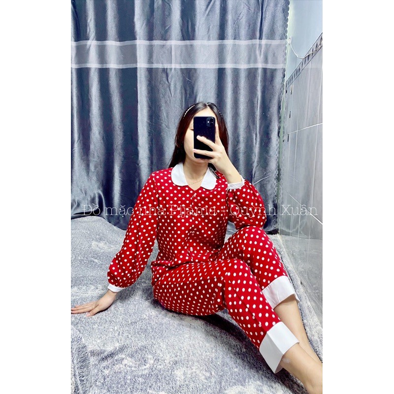 [FREE SHIP] Đồ Mặc Nhà, Đồ Ngủ - TỔNG HỢP Những Mẫu Pijama Dài Tay Lụa LATIN Có Túi Xẻ Sâu ( Có Ảnh Thật)