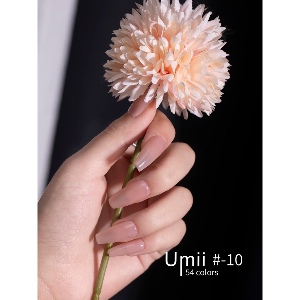 Phụ kiện nail - Set sơn thạch Umii 54 màu sơn gel tone hot trend