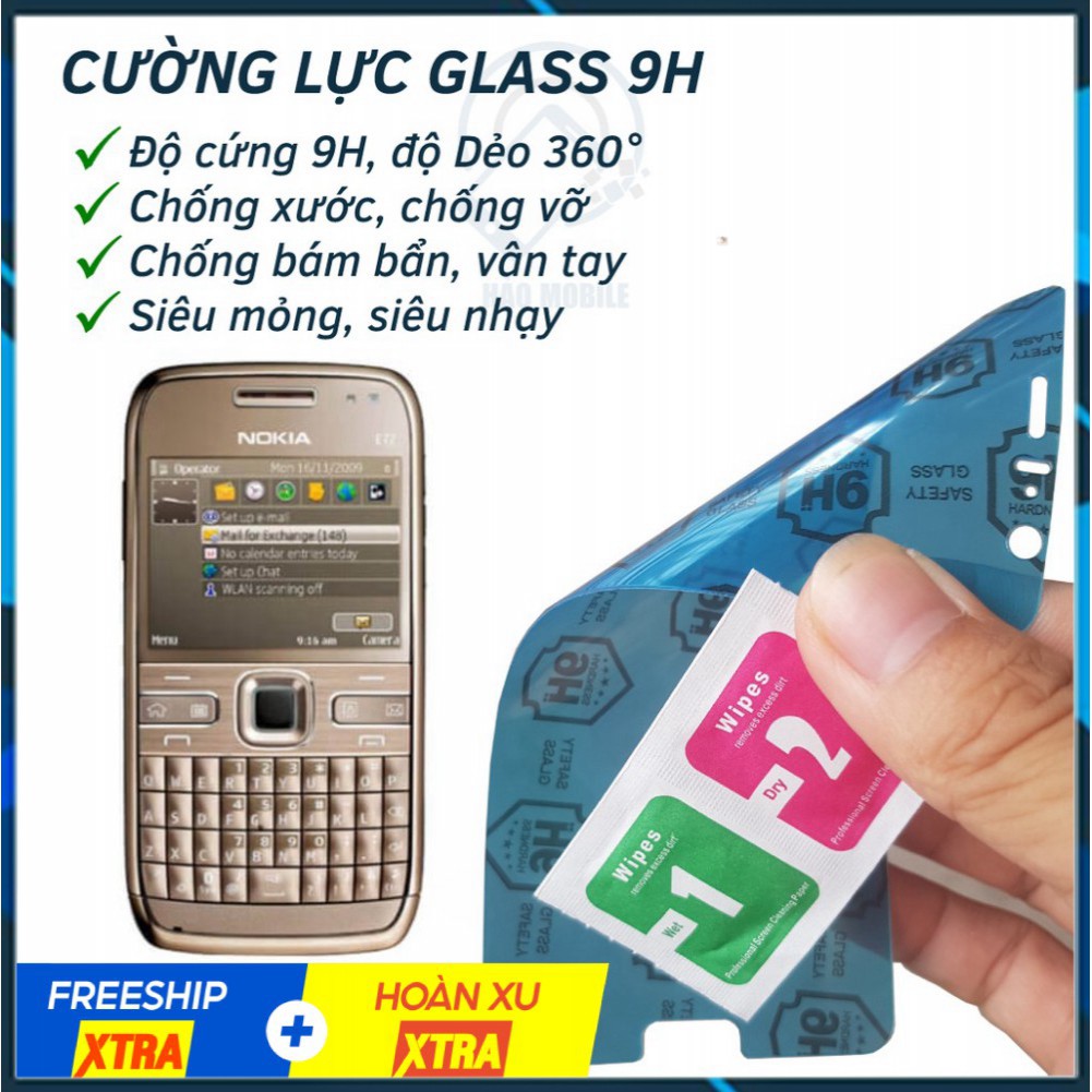Dán cường lực dẻo nano 9H cho Nokia E72