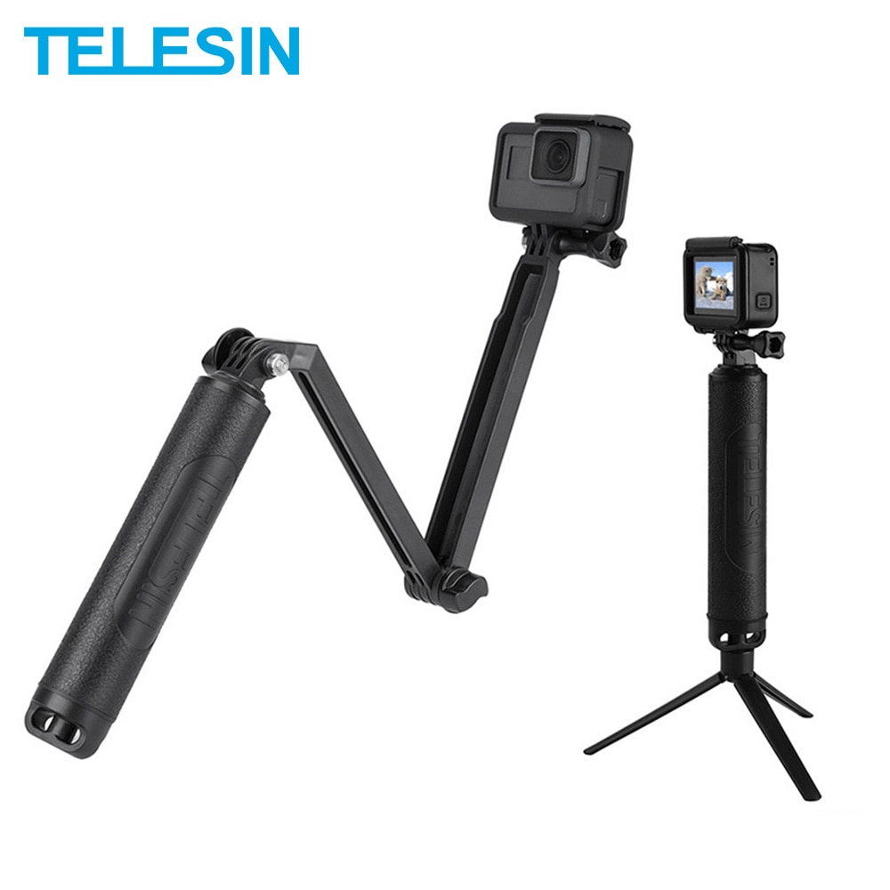 Gậy tự sướng 3 trong 1 chống nước kèm chân đế cho GoPro Xiaomi