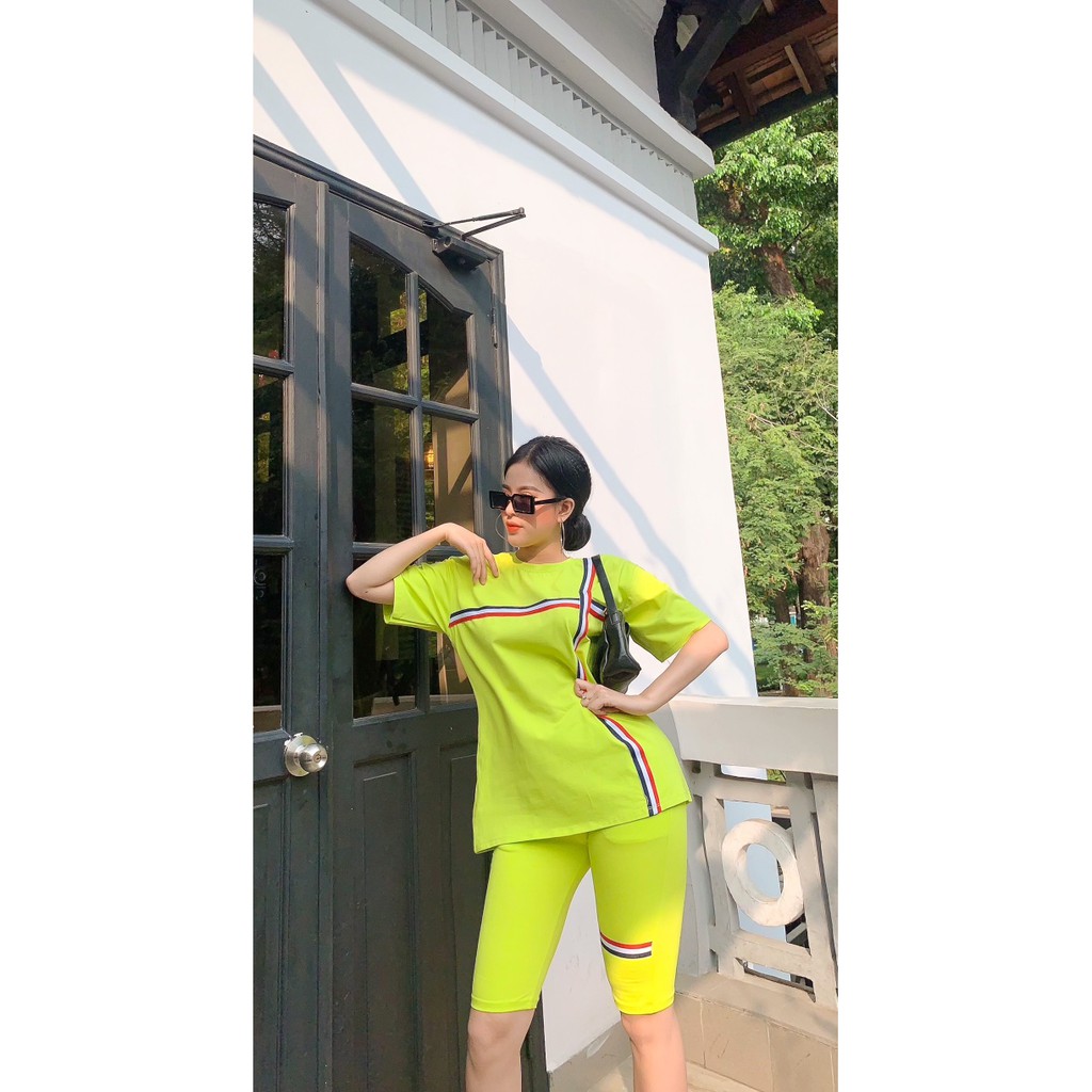 Set Bộ Ngố SỌC NGANG DỌC cực xinh, Chất Thun Cotton 100%, Bao Đẹp, 3 Size 45kg đến 80kg vừa, 109