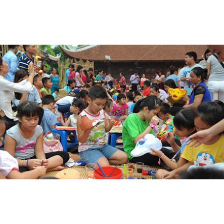 Mặt nạ giấy bồi quà cho bé vẽ trang trí combo 10 cái